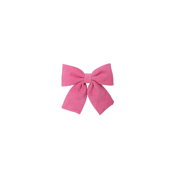 Green Corduroy Bow