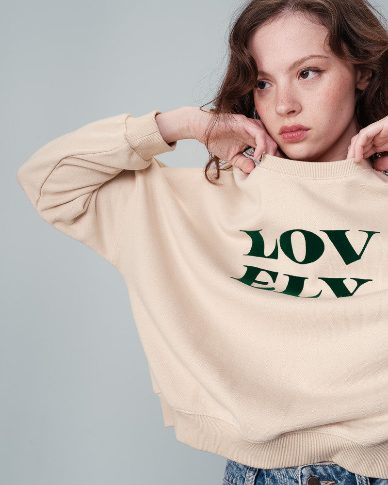 Grace & Mila - Lovely Cream Sweatshirt