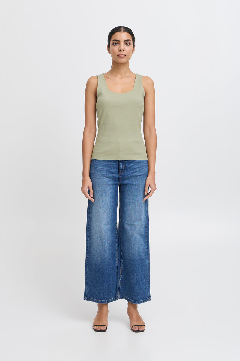 ICHI Loreta Tea Vest Top