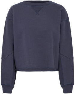 ICHI Dark Navy Sweatshirt