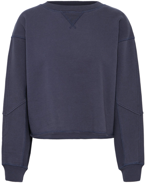 ICHI Dark Navy Sweatshirt