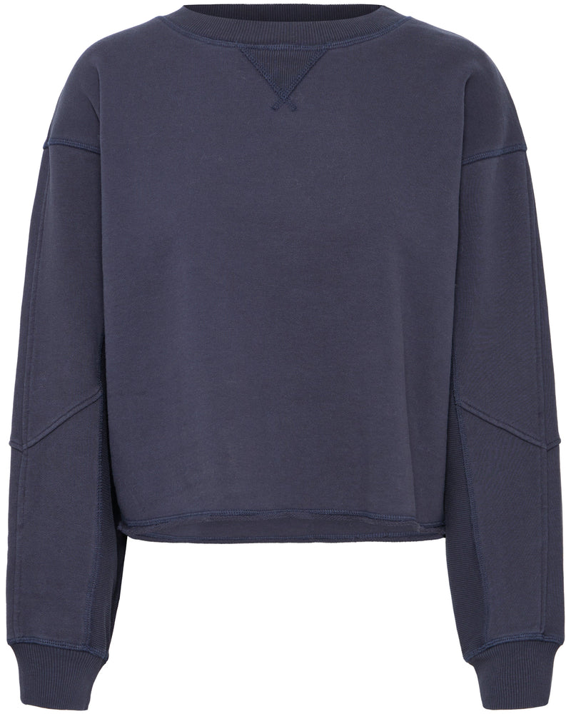 ICHI Dark Navy Sweatshirt
