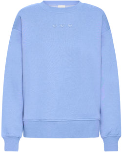 ICHI Blue Heart Sweatshirt