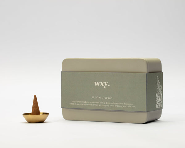 WXY - Sambac & Cedar Incense Cones