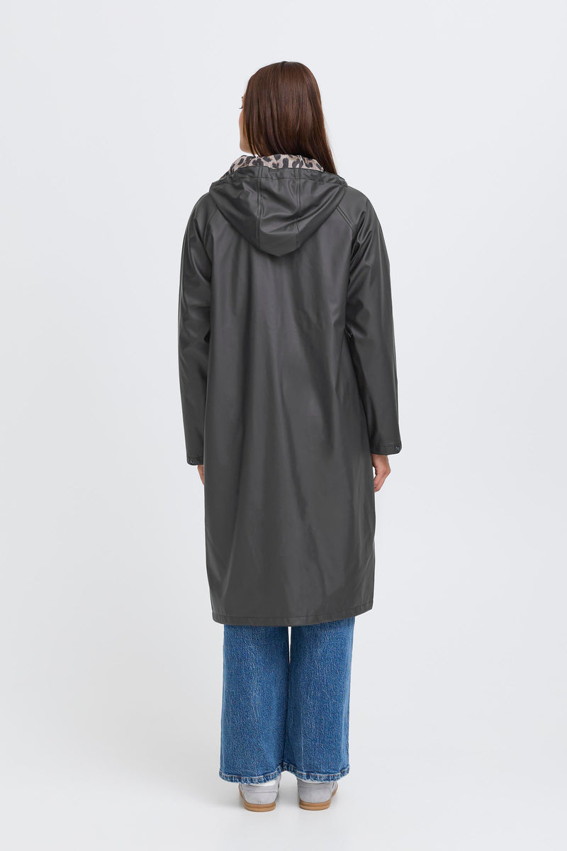 B.Young Avan Black Raincoat