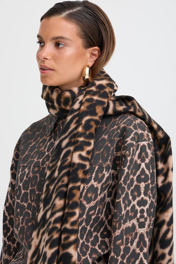 B.Young - Leopard Scarf