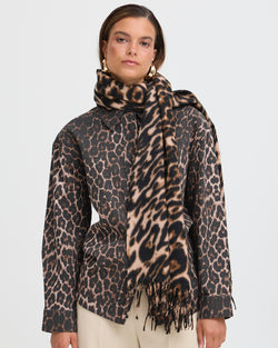 B.Young - Leopard Scarf