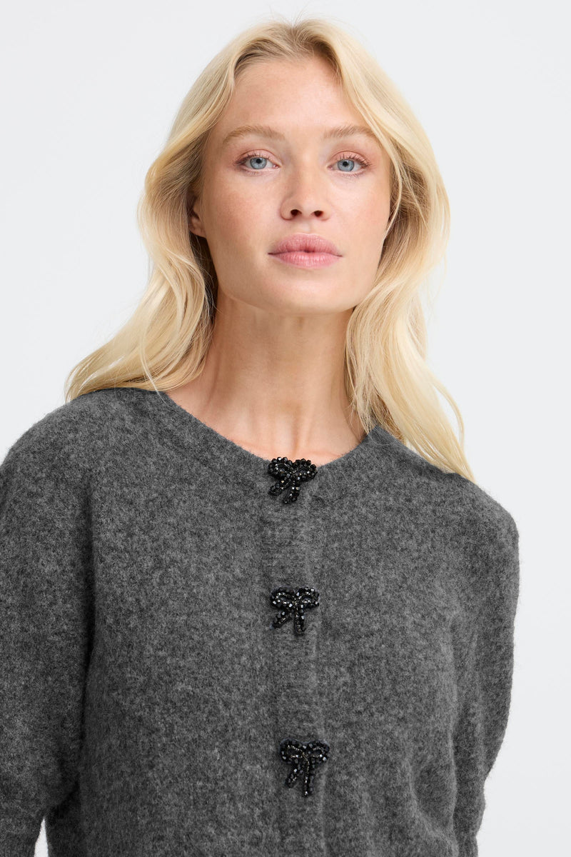 B.Young Deco Grey Cardigan