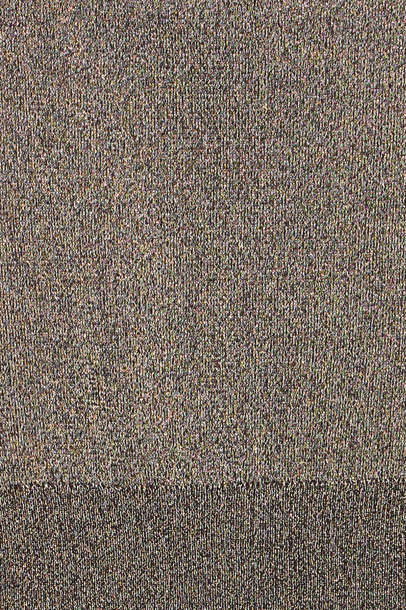 B.Young Gold Puff Tie Knit