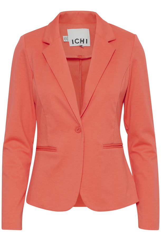 ICHI Kate Blazer - Hot Coral