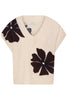 B.Young Fig Mel Flower Pullover