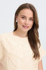 B.Young OMEA Cream Knit