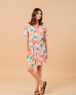 Grace & Mila Summer Abstract Kimono