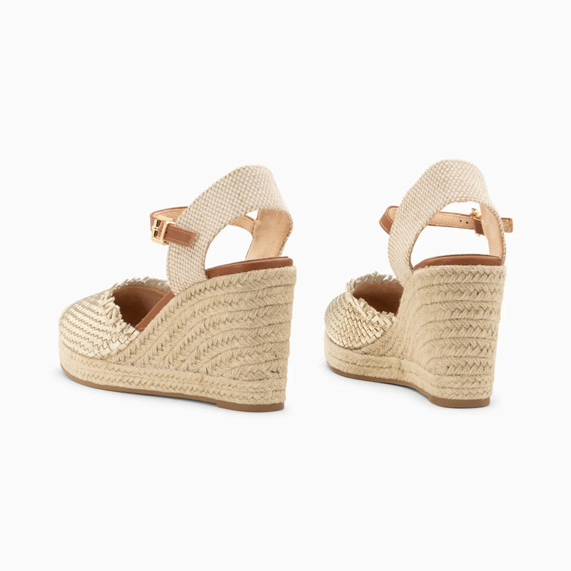 Vanessa Wu - Nadine Gold Wedges