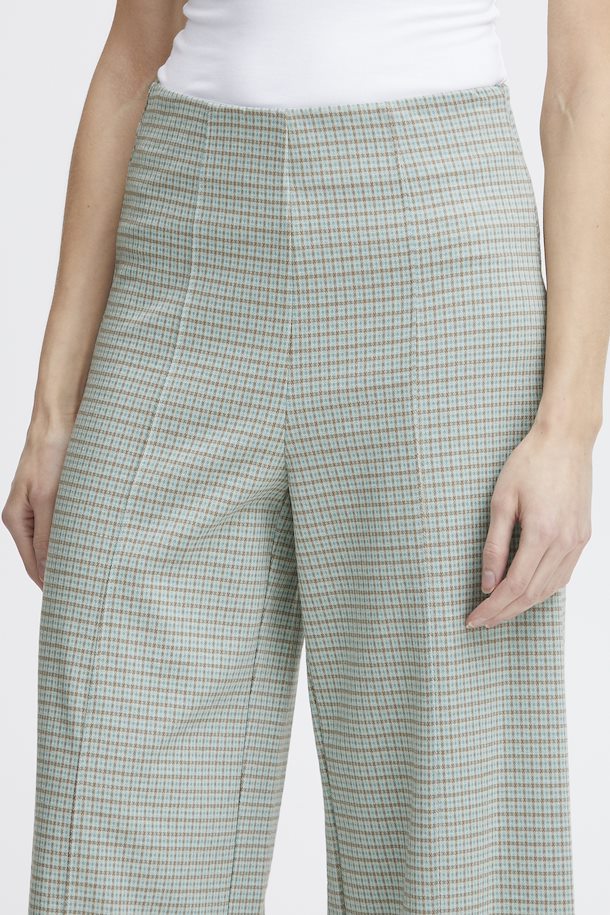 ICHI Ether Kate Blue Trousers