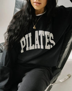 Pilates Black Sweatshirt