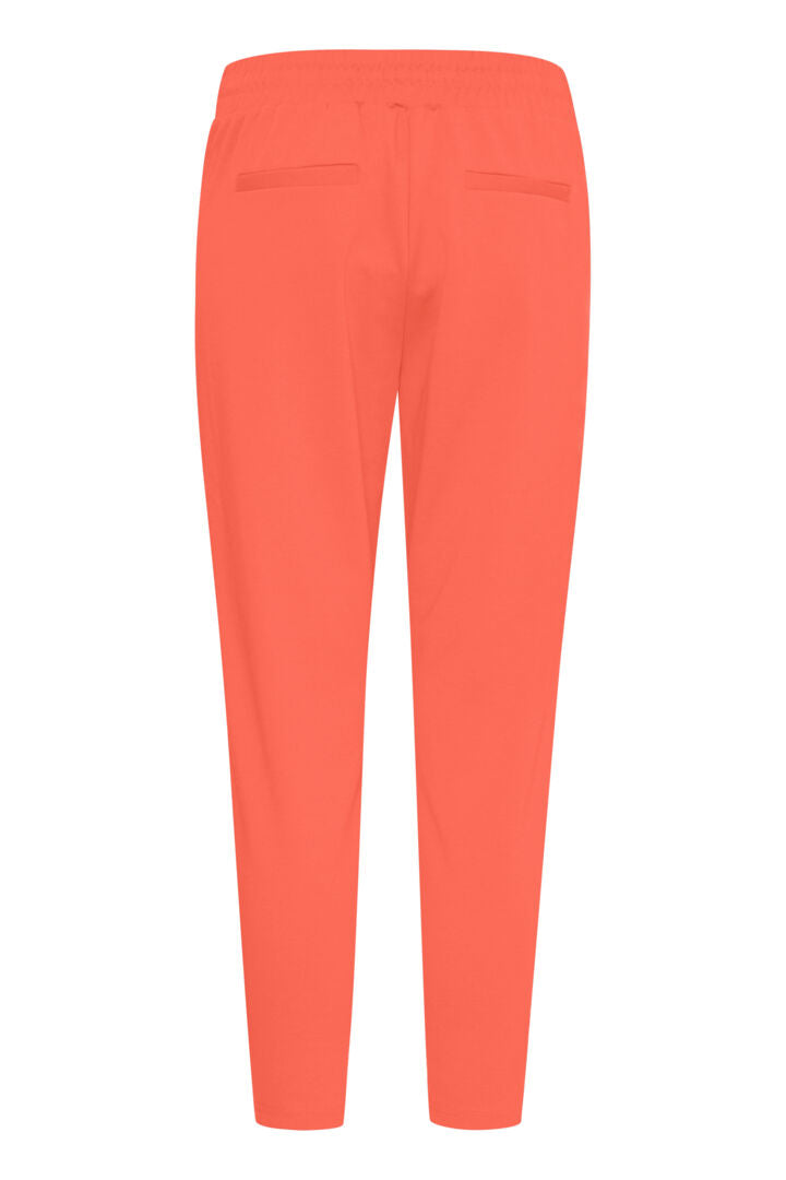 ICHI Kate Joggers - Hot Coral