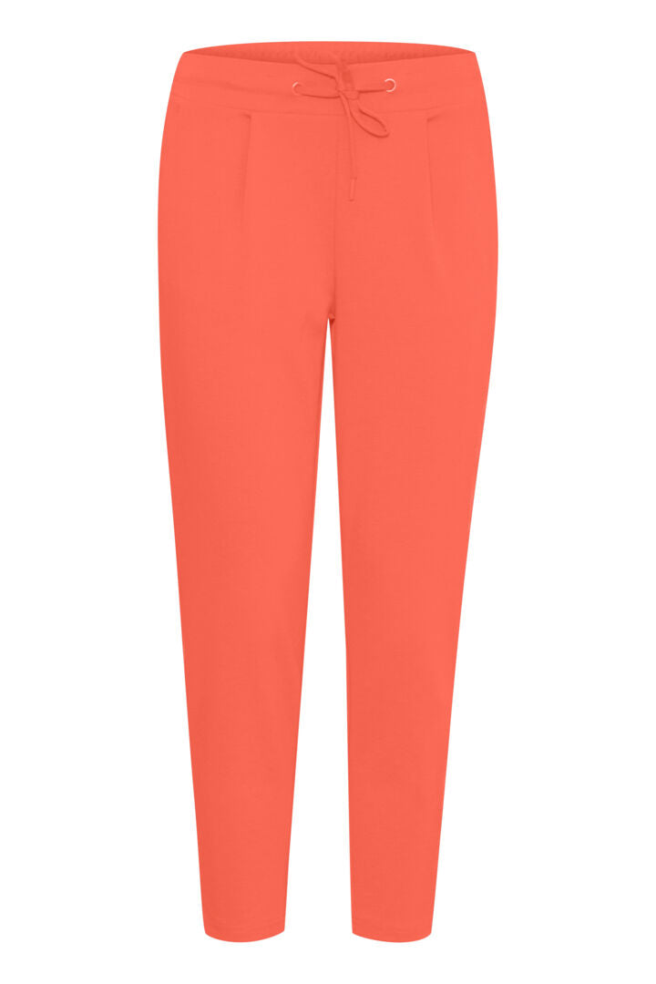 ICHI Kate Joggers - Hot Coral