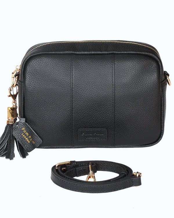 Pom Pom London - City Black Bag