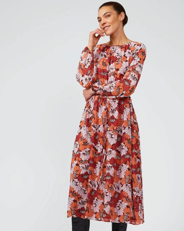 Great Plains - Retro Poppy Midi Dress