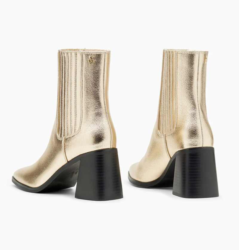 Vanessa Wu - Gold Boots