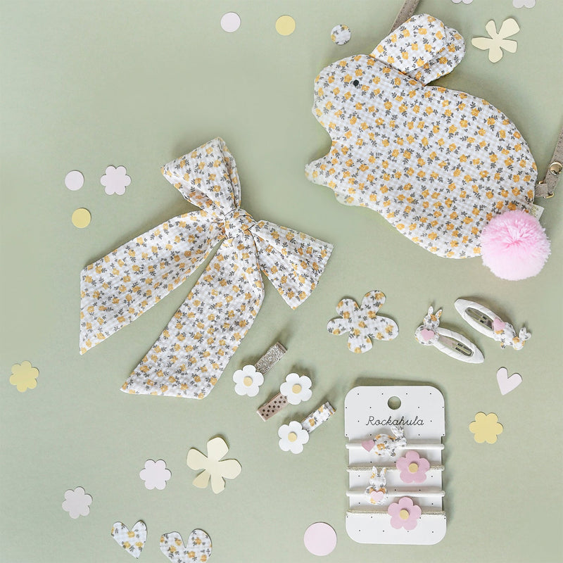 Mini Parade - Ditsy Hoppy Bunny Clips