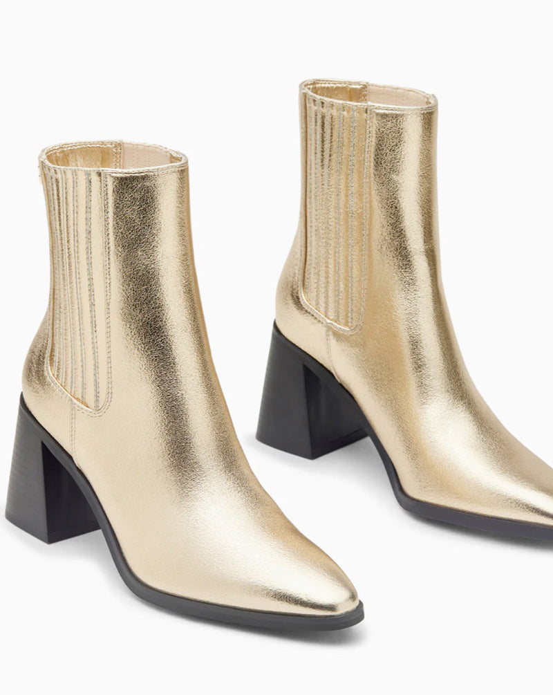 Vanessa Wu - Gold Boots