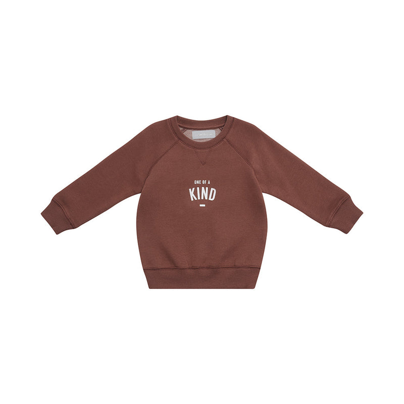 Mini Parade -  Chocolate One Of A Kind Sweatshirt