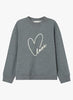 Grace & Mila - Grey Love Sweatshirt