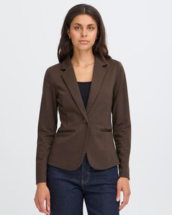 ICHI Chocolate Kate Blazer