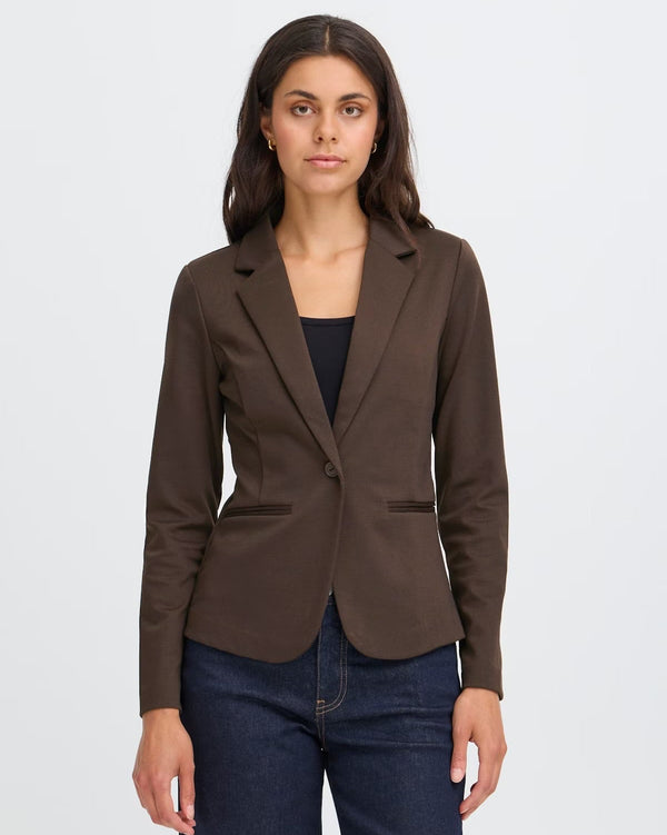 ICHI Chocolate Kate Blazer