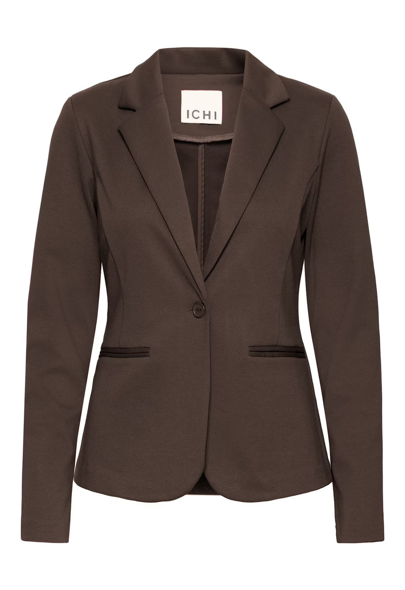 ICHI Chocolate Kate Blazer