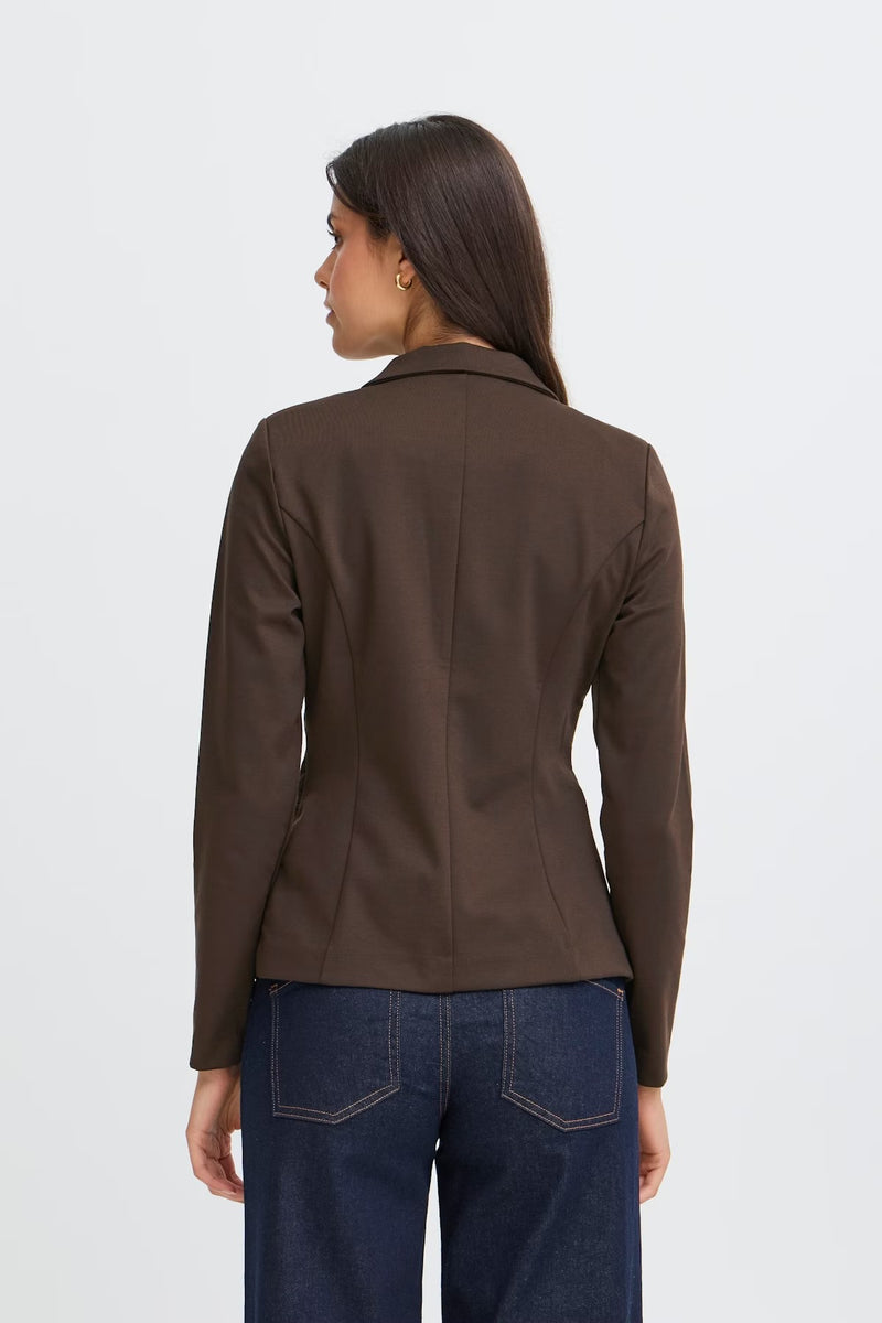 ICHI Chocolate Kate Blazer