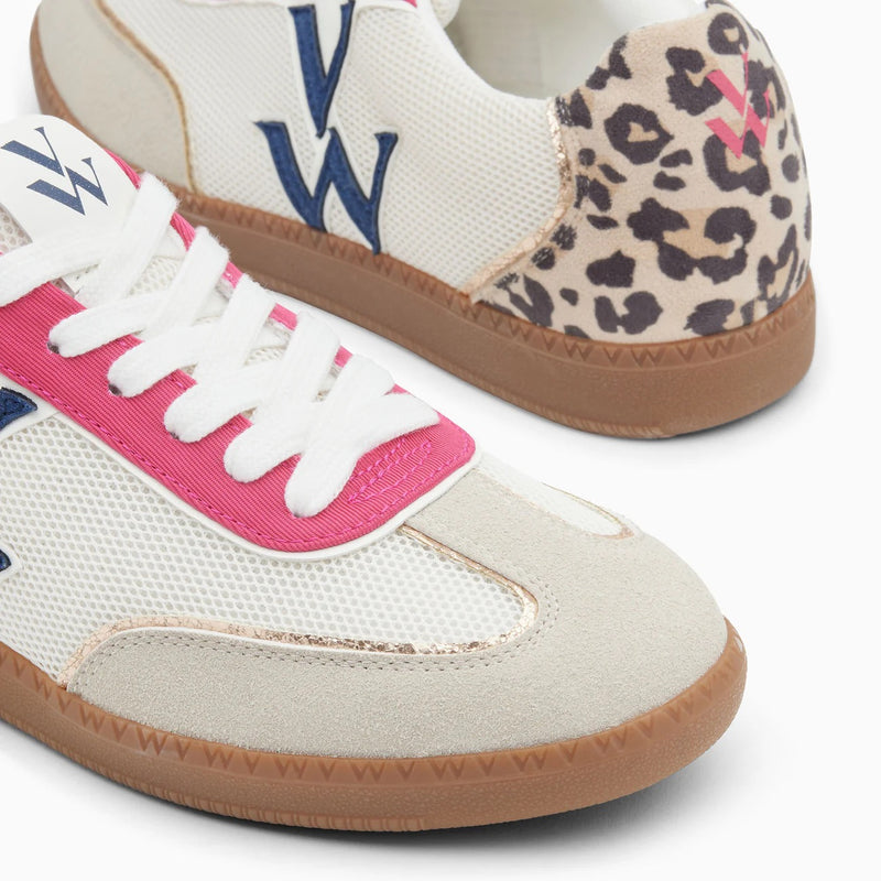 Vanessa Wu - Charlie Blue & Leopard Trainers