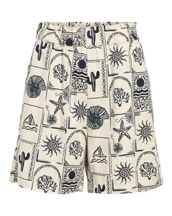 OBJECT - Starfish Printed Shorts