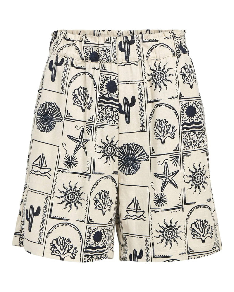 OBJECT - Starfish Printed Shorts