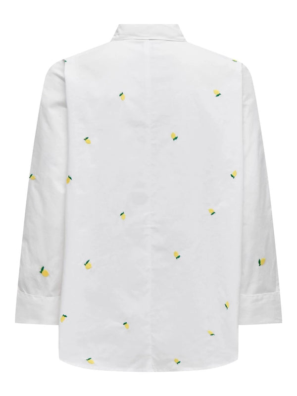 ONLY- Lemon Embroidery Shirt