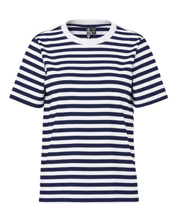 PIECES - Navy Stripe Tee