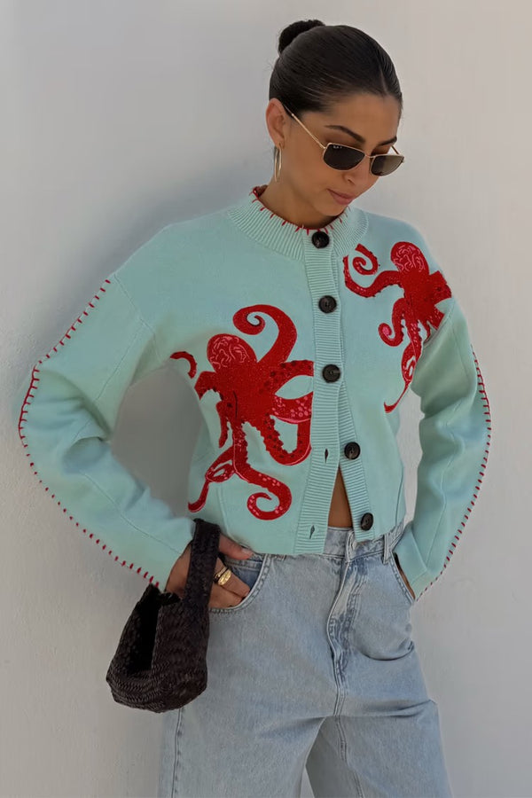 Never Fully Dressed - Octopus Cardigan
