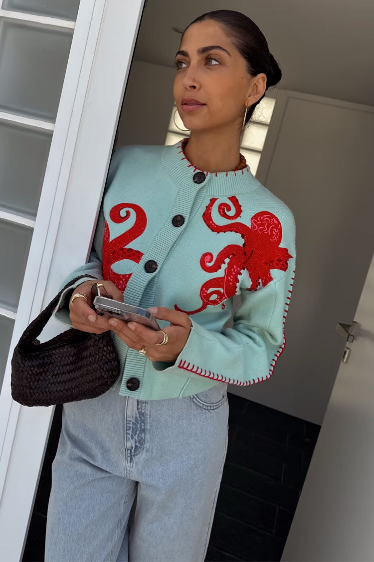 Never Fully Dressed - Octopus Cardigan