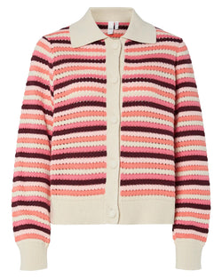 YAS - Multi Stripe Cardigan