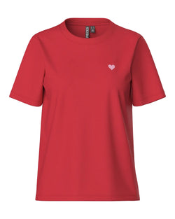 PIECES - Red Tee