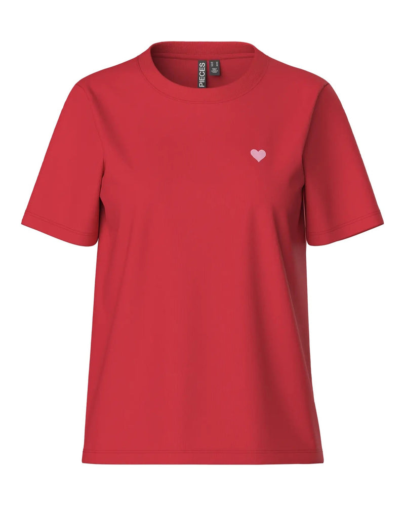 PIECES - Red Tee