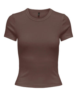 ONLY - Chocolate Martini Ribbed Tee