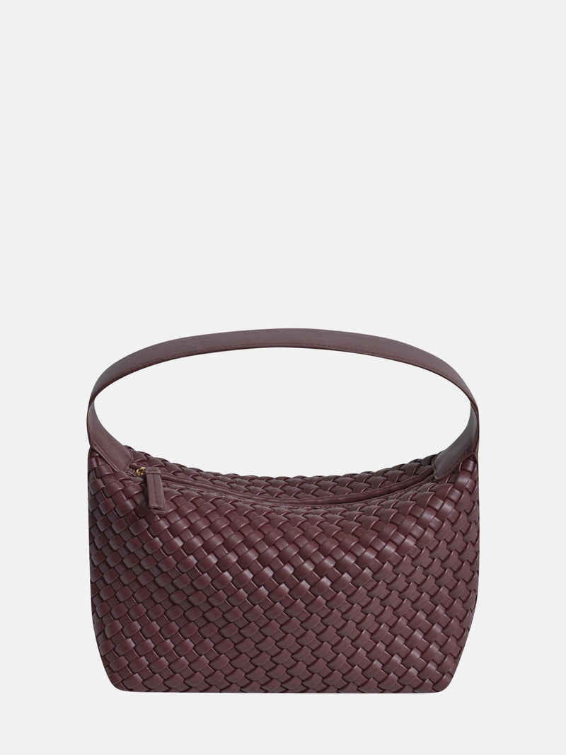 Smith & Soul - Bordeaux Plaited Hobo Bag