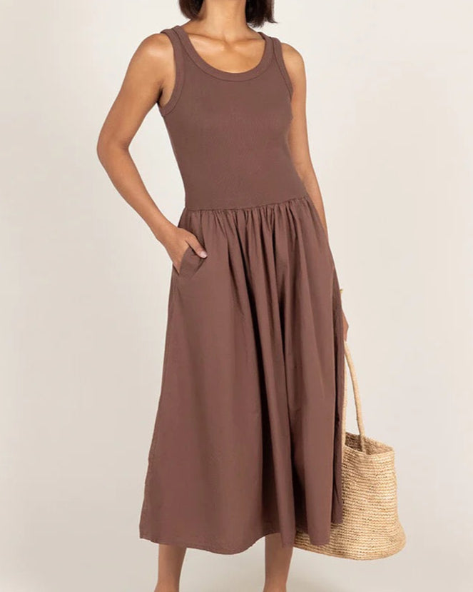 Charli - Marnie Dress - Cocoa