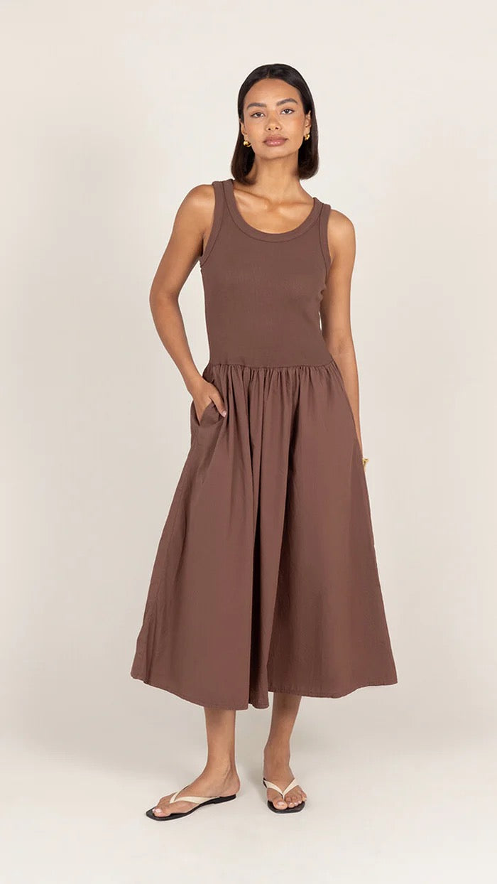 Charli - Marnie Dress - Cocoa