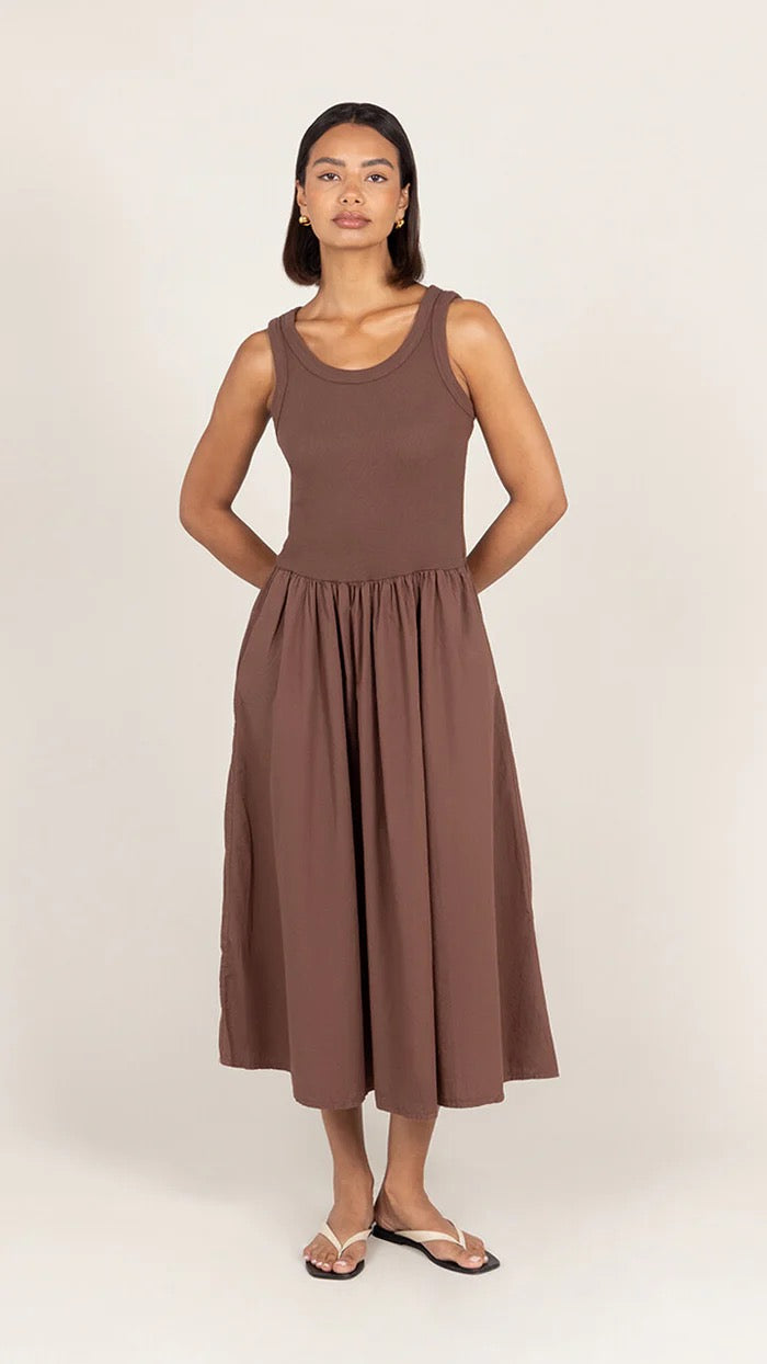 Charli - Marnie Dress - Cocoa