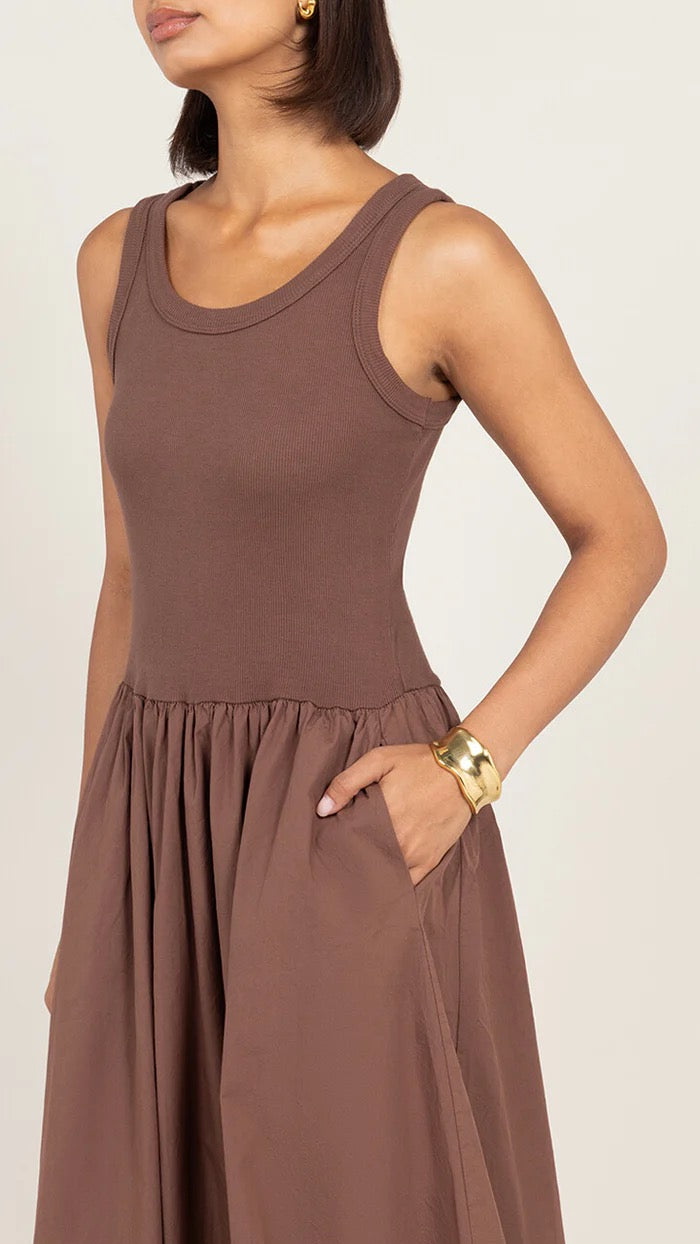 Charli - Marnie Dress - Cocoa