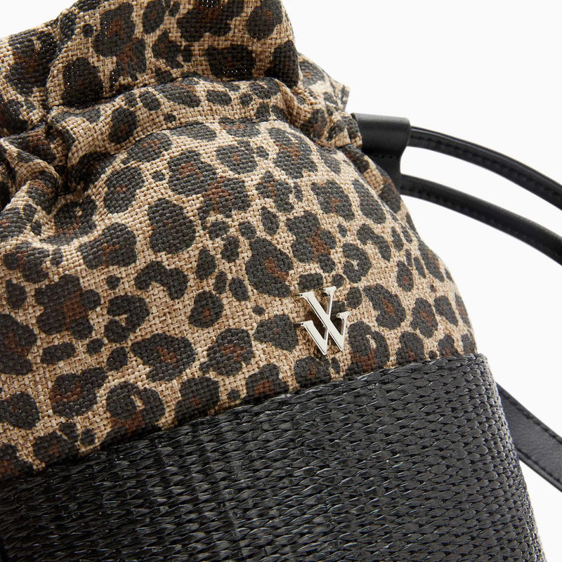 Vanessa Wu - Lily Leopard Mini Bag